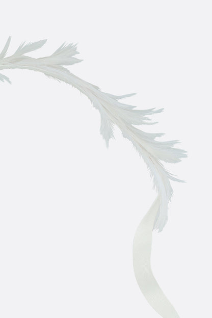Zena headband with feathers