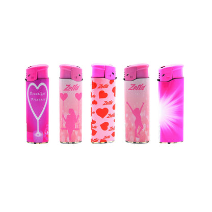 Zetla Click Lighters Pink - Zetla